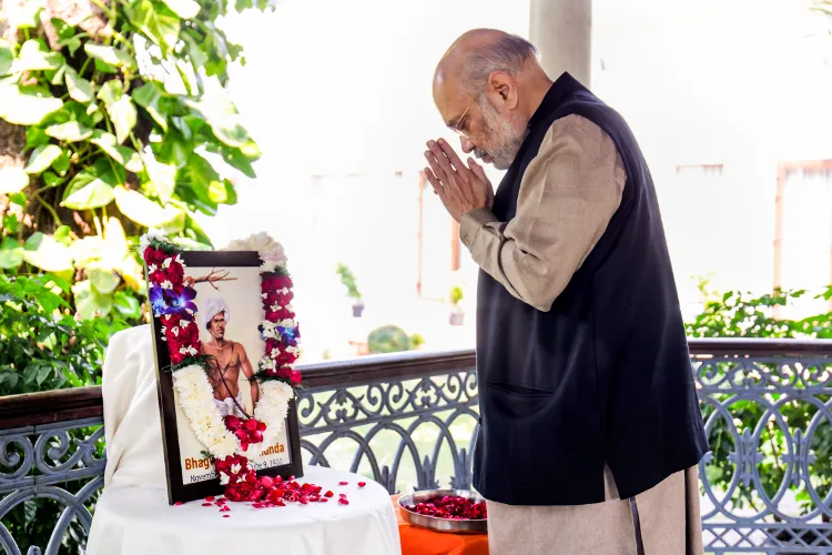 امت شاہ نے برسا منڈا کو خراج عقیدت پیش کیا