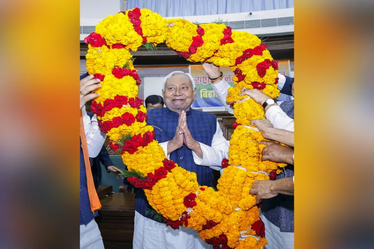 بہار ترقی کے نئے سفر کا آغاز کرے گا: نتیش کمار