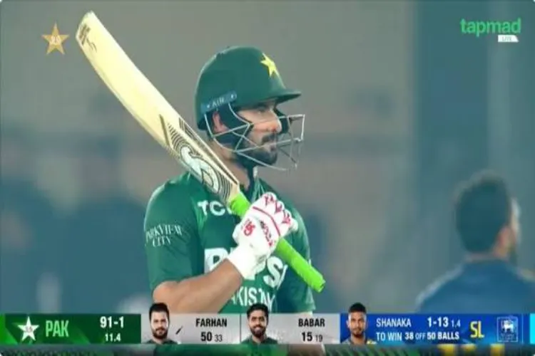 صاحبزادہ فرحان ایک کیلنڈر سال میں 100 ٹی ٹوئنٹی چھکے لگانے والے پہلے پاکستانی 