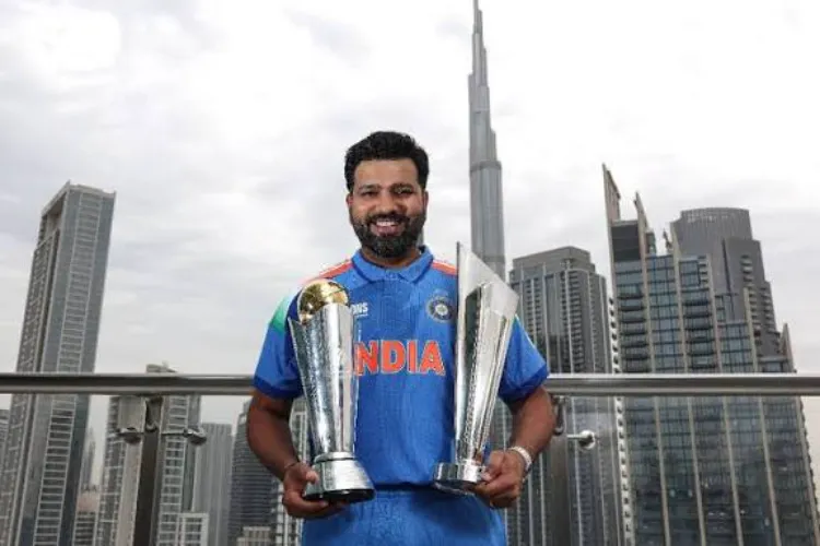 روہت شرما  2026 کے ٹی ٹوئنٹی ورلڈ کپ کے ٹورنامنٹ ایمبیسیڈر