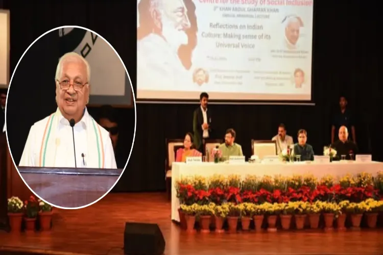 ہندوستانی تہذیب سب سے عظیم ہے، کیونکہ یہ علم اور حکمت کے فروغ کے لیے مشہور ہے:  عارف محمد خان