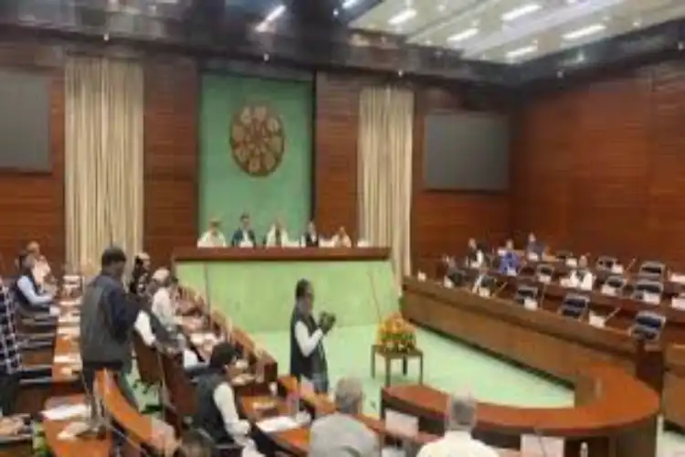 پارلیمنٹ کے سرمائی سیشن سے قبل کل جماعتی اجلاس