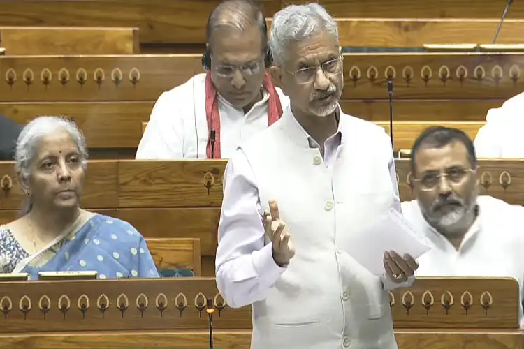 امریکی ویزا قواعد سخت ہونے پر راجیہ سبھا میں جے شنکر کا بیان