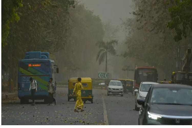 دہلی-این سی آر : آئی ایم ڈی نے جاری کیا  یلو الرٹ