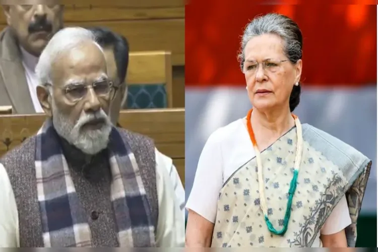 مودی نے سونیا گاندھی کو سالگرہ کی مبارکباد دی