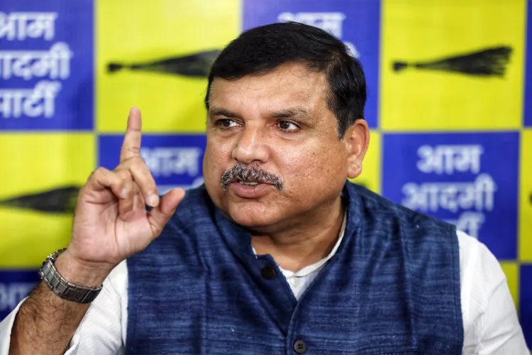 سنجے سنگھ نے راجیہ سبھا میں رول 267 کا نوٹس پیش کیا