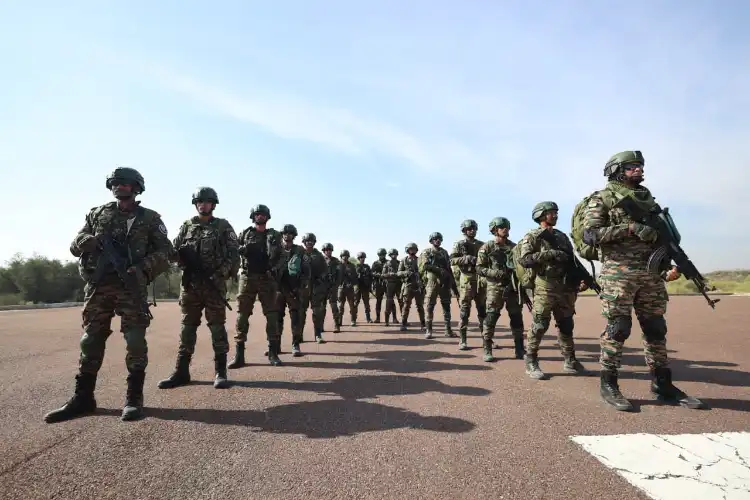 ہریماو شکتی فوجی مشق ہندوستان اور ملائیشیا کے درمیان دفاعی تعاون کو مستحکم کرتی ہے