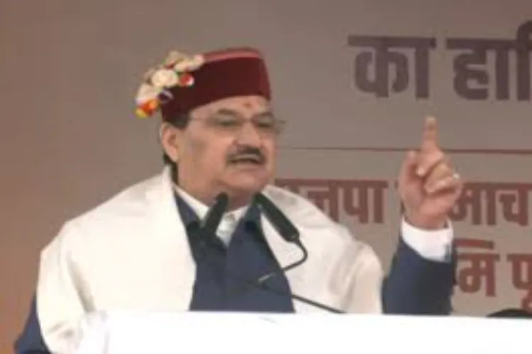 مودی کی قیادت میں ہندوستانی سیاست بدل گئی: نڈا