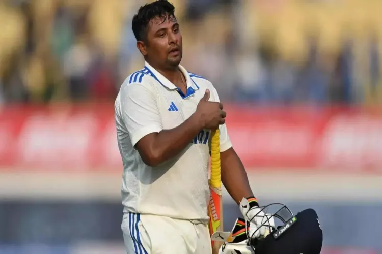 آئی پی ایل نیلامی : چنئی سپر کنگز نے سرفراز خان کو بنیادی قیمت پر حاصل کر لیا۔