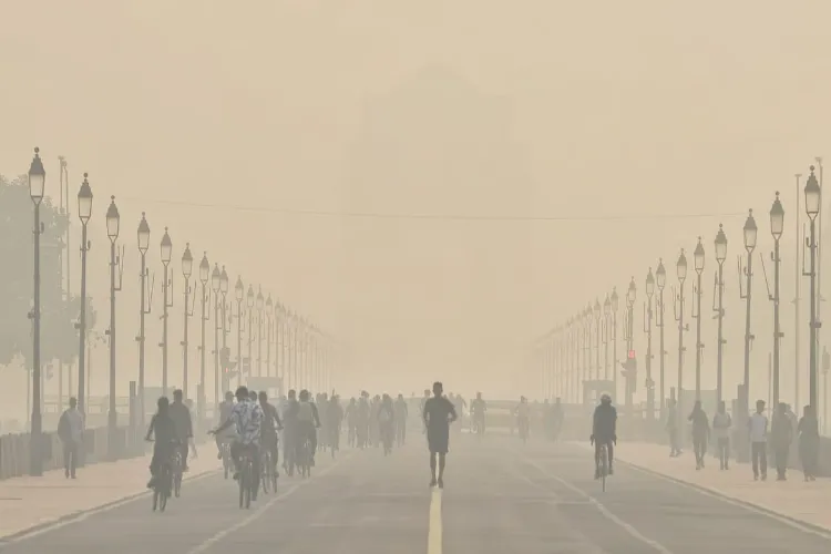 دہلی :آلودگی خطرناک حد تک پہنچ گئ