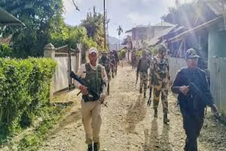 منی پور : دو عسکریت پسندوں سمیت چھ افراد گرفتار