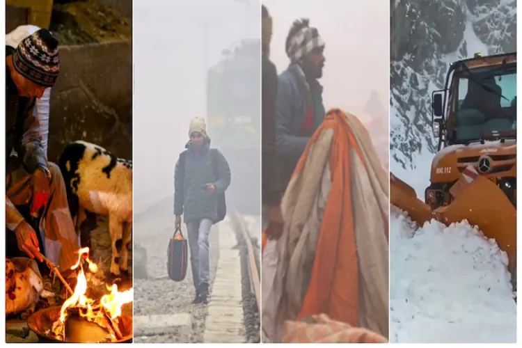 دہلی سے اتراکھنڈ تک کہاں سردی کی لہر اور کہاں برف باری؟