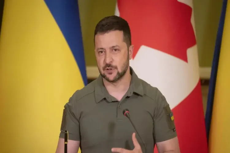 زیلنسکی نے روس کے ساتھ امن معاہدے پر کیا کہا؟