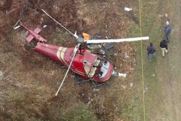 نیو جرسی میں دو ہیلی کاپٹروں کے فضا میں تصادم سے 1 شخص ہلاک۔