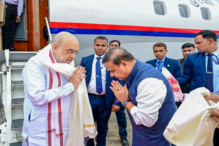 گوہاٹی: امت شاہ نے شمال مشرق کے سب سے بڑے آڈیٹوریم کا افتتاح کیا