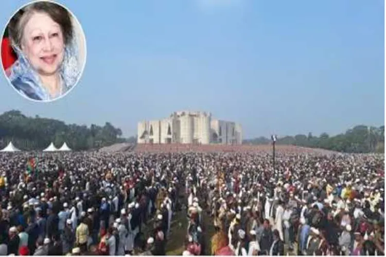 بنگلہ دیش کی سابق وزیراعظم خالدہ ضیاء کی نماز جنازہ ادا