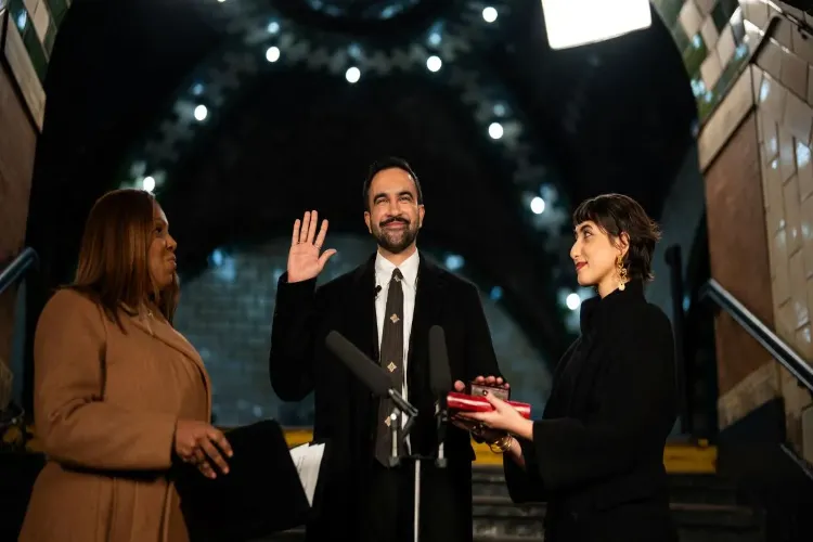 ظہران ممدانی نے نیویارک کے میئر کے عہدے کا حلف اٹھایا