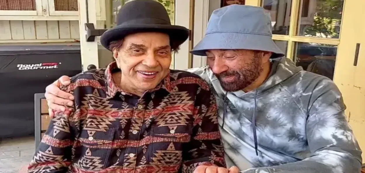 سنی دیول اپنے والد دھرمیندر کو یاد کر کے جذباتی ہو گئے