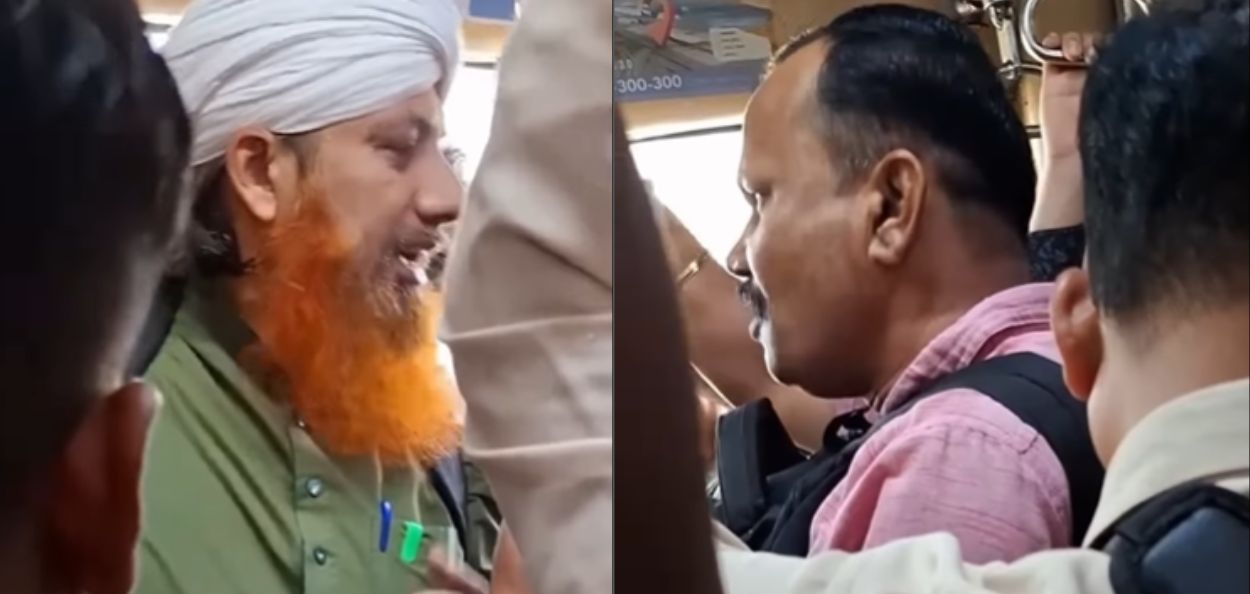 ممبئی کی لوکل میں مراٹھی پر جھگڑا، مسلمان چاچا کے روانی سے جواب نے دل جیت لیے