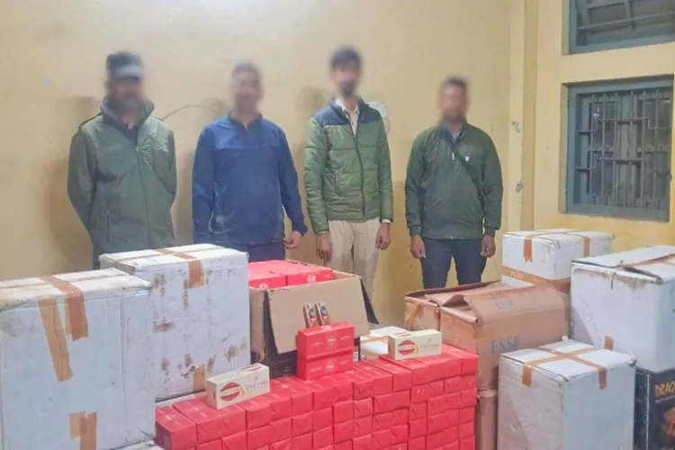  سلچر میں 34 لاکھ روپے کے جعلی سگریٹ ضبط