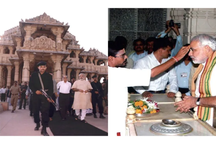 مودی نے سومناتھ کے دوروں کو یاد کیا