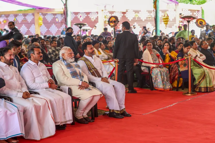 مودی نے دہلی میں پونگل تقریب میں شرکت کی