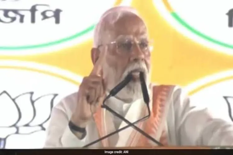 وزیر اعظم  مودی نے کہا - بنگال ترنمول کانگریس سے تنگ آ چکا ہے 