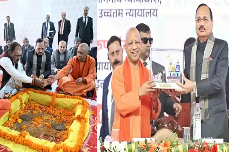 سی جے آئی سوریہ کانت نے عدالتی کمپلیکس کا سنگ بنیاد رکھا