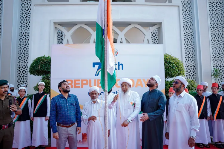 جشن یوم جمہوریہ: شیخ ابوبکر احمد نے قومی پرچم لہرایا