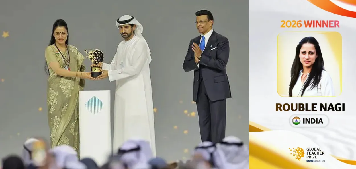  ممبئی کی جھگی بستیوں میں تعلیم کی روشنی پھیلانے والی روبل ناگی کو نوبل آف ٹیچنگ کا اعزاز