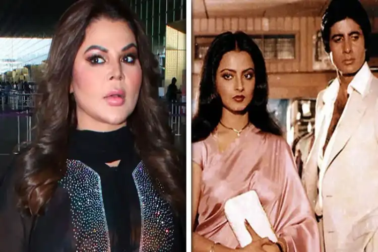 راکھی ساونت نے امیتابھ بچن کو ریکھا سے شادی کا مشورہ دیا