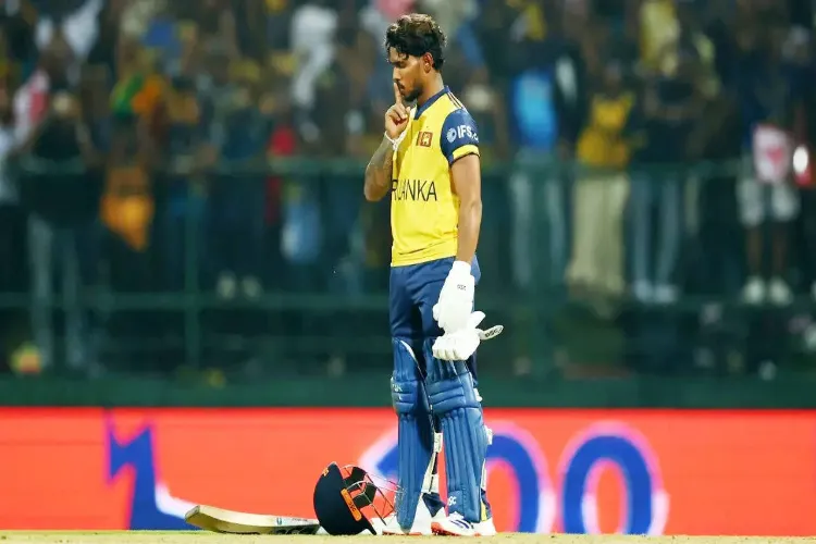 ٹی ٹوئنٹی ورلڈ کپ: نسّانکا کی شاندار سنچری سے سری لنکا سپر 8 میں، آسٹریلیا اخراج کے دہانے پر