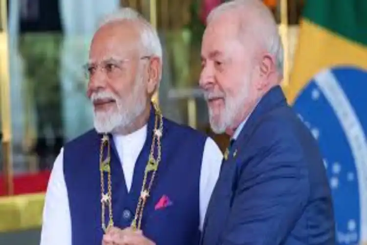 ہند، برازیل نے 20 ارب ڈالر سے زائد کا تجارتی ہدف رکھا