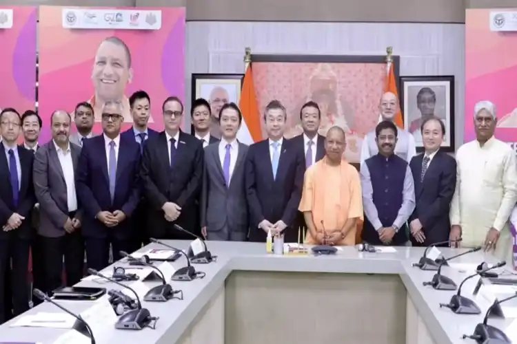 یوگی آدتیہ ناتھ نے جاپانی کمپنیوں کویوپی میں سرمایہ کاری کی دعوت دی