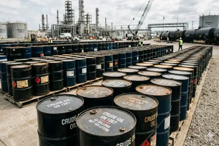 خام تیل کی فیوچر قیمت میں معمولی کمی