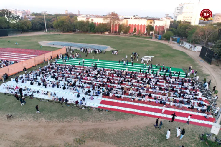 جامعہ ہمدرد میں افطار اور باہمی اتحاد کی ایک خوبصورت شام۔