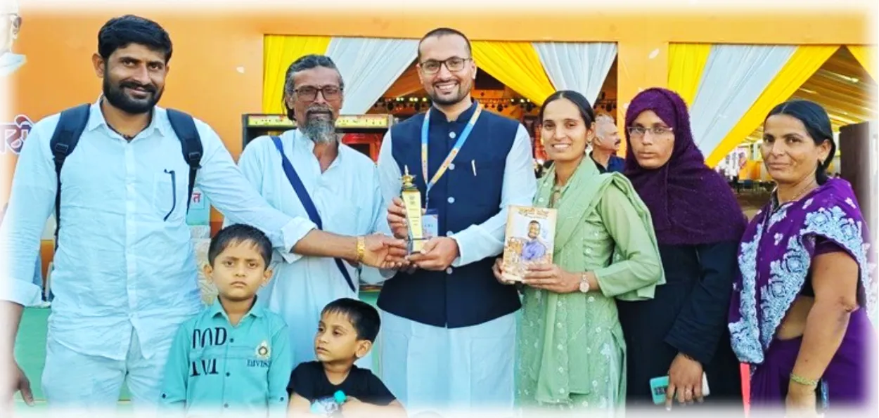  مہاراشٹر : کینسر کے خلاف جنگ جیتنے والے یونس سید کو ریاستی ادبی ایوارڈپپ