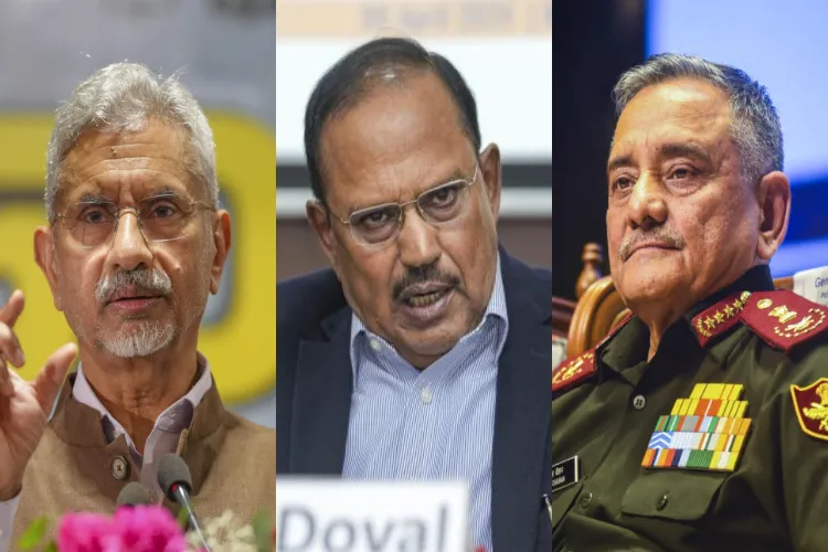 جے شنکر نے این ایس اے اجیت ڈوبھال اور جنرل انل چوہان سے ملاقات کی