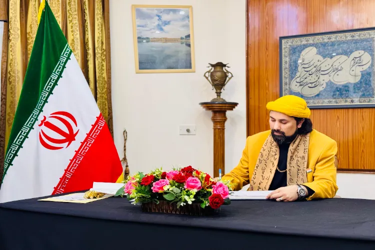 اجمیر شریف سے صوفی وفد کا نئی دہلی میں ایران کلچرل ہاؤس اور ایرانی سفارت خانے کا دورہ، تعزیت پیش کی