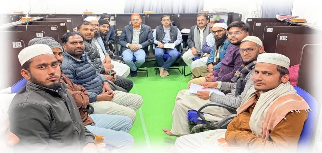 راجستھان :گاؤں کی جامع مسجد  کی ایک چھوٹی سی لائبریری امید وں کا مرکز 