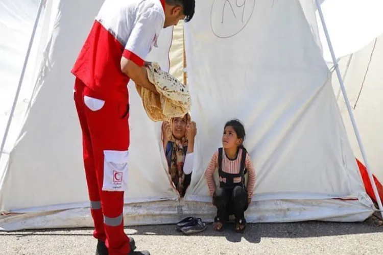 چین کی ایران کی ریڈ کریسنٹ سوسائٹی کو دو لاکھ  ڈالر کی امداد 