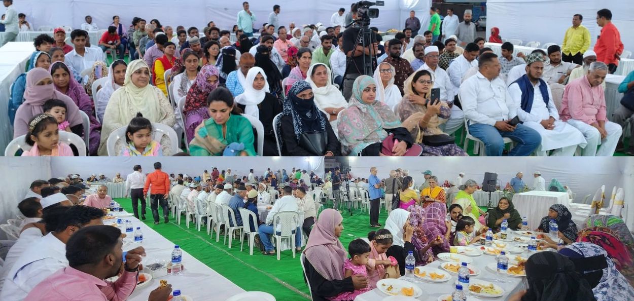  پونے کے تاریخی گاندھی بھون میں بین المذاہب افطار اجتماع