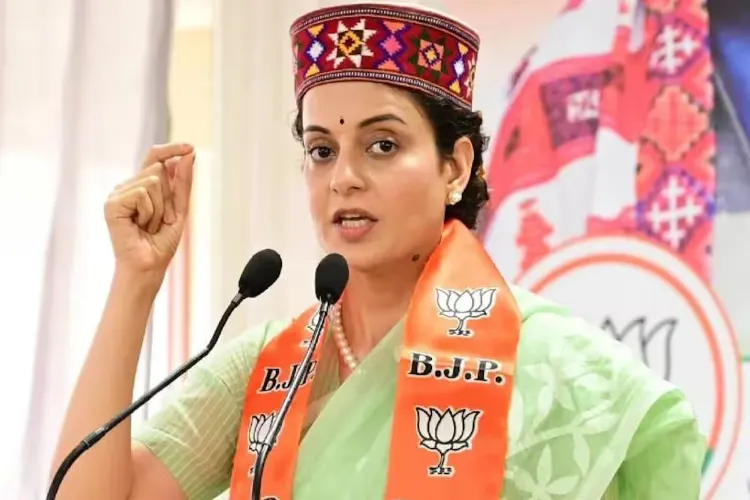 اپوزیشن خوف و ہراس پھیلانے کی کوشش کر رہی ہے: کنگنا رناوت