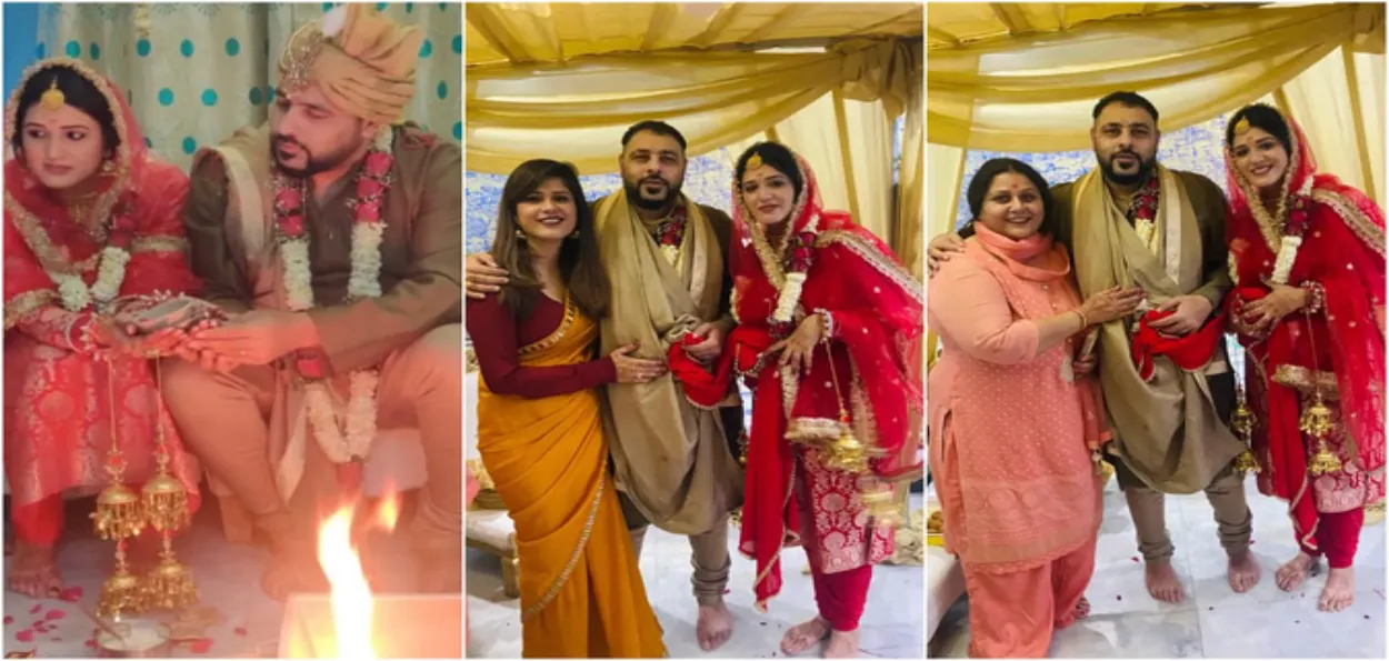 شادی کے بندھن میں بندھے ریپر بادشاہ