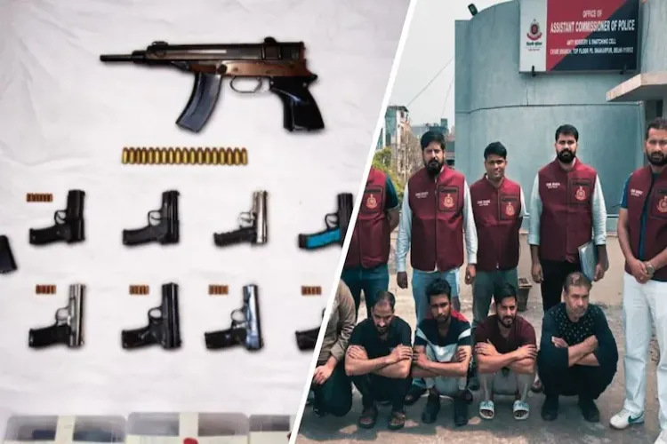 دہلی: چین، جرمنی، ترکی میں بنائے گئے ہائی ٹیک ہتھیار برآمد