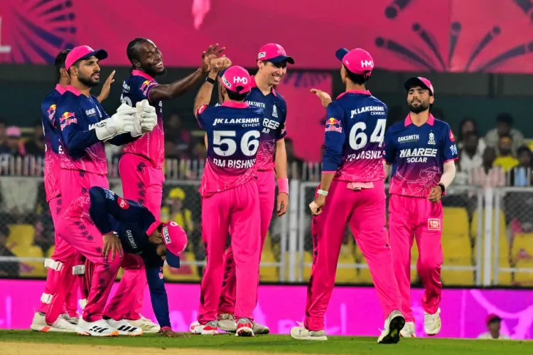 آئی پی ایل : راجستھان رائلز نے چنئی سپر کنگز کو 8 وکٹوں سے شکست دے دی