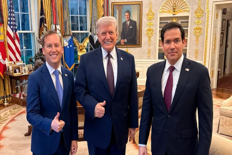 امریکی ایلچی سرجیو گور نے ٹرمپ کے ساتھ امریکہ - ہند تعلقات پر تبادلہ خیال کیا