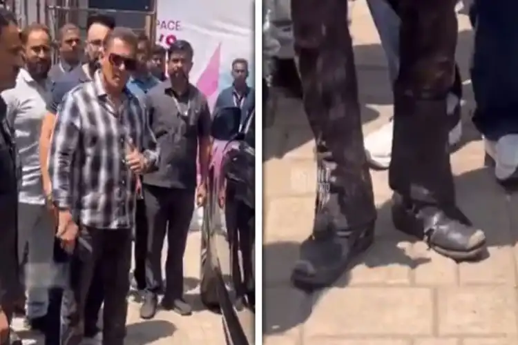 سلمان خان کے پھٹے جوتوں کی قیمت ہوش اڑادے گی