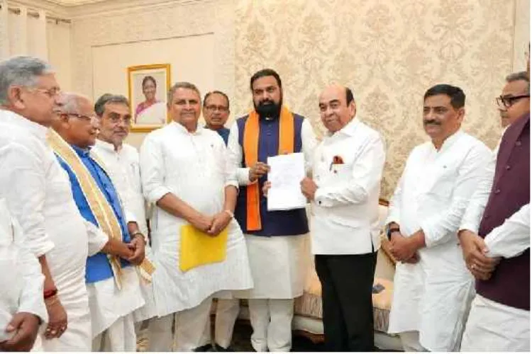 سمراٹ چودھری کی گورنر سے ملاقات، بہار میں حکومت سازی کا دعویٰ