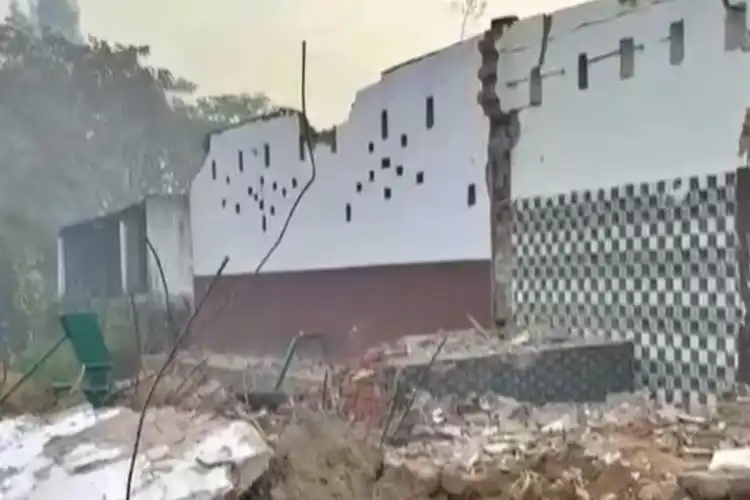 یوپی:امام باڑہ اور عیدگاہ منہدم